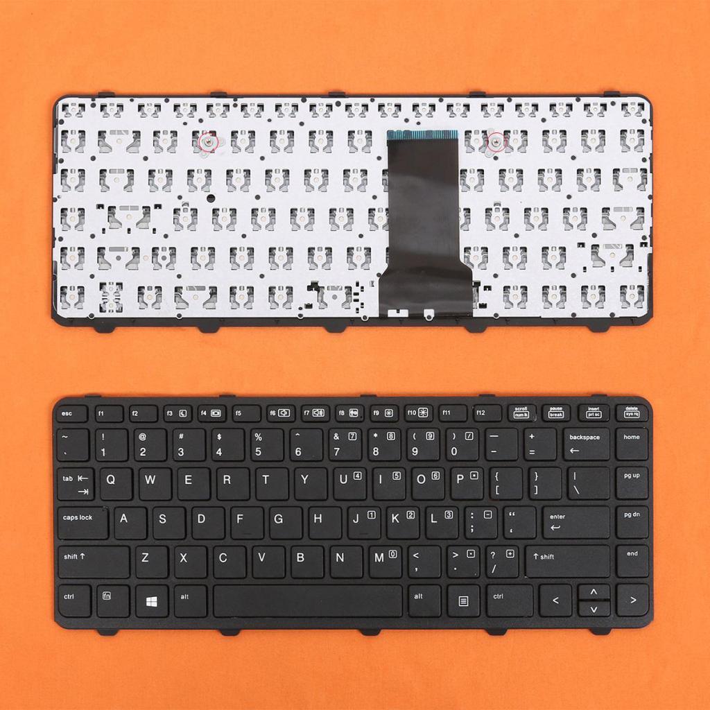 Laptop Accessories Hp - เปลี่ยนคีย์บอร์ดแล็ปท็อปสไตล์ US QWERTY ขนาดเต็มบางเฉียบสำหรับเอชพี โปรบุ๊ค 430