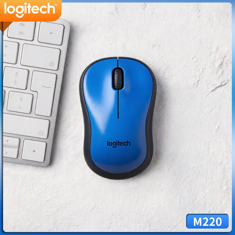 Laptop Accessories Officeworks - เมาส์ Logitech M220 2.4G แบบเงียบ ระยะการทำงาน