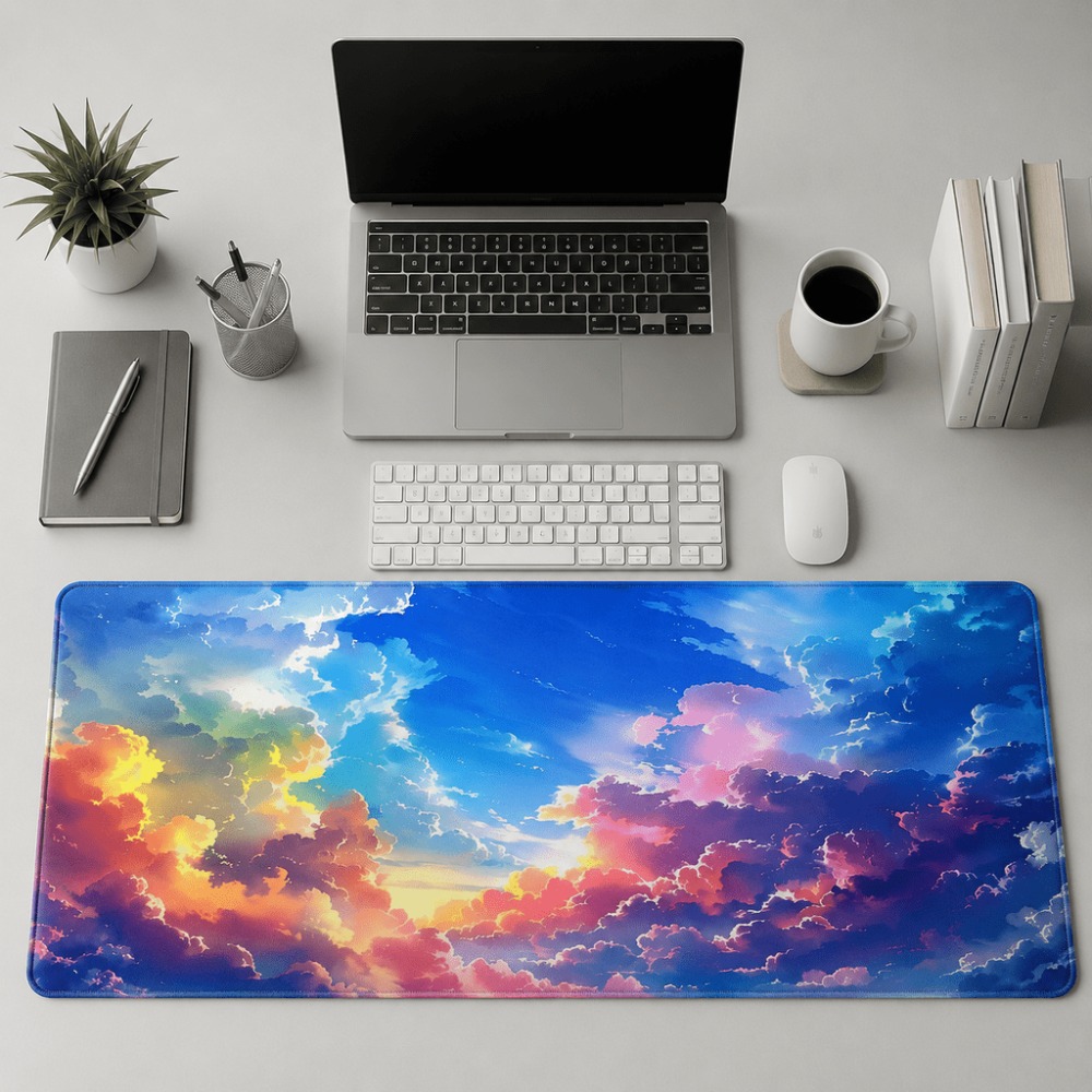 ภาพพิมพ์ท้องฟ้าเมฆสีสันสดใส เห - Laptop Accessories Officeworks บทวิจารณ์และราคา