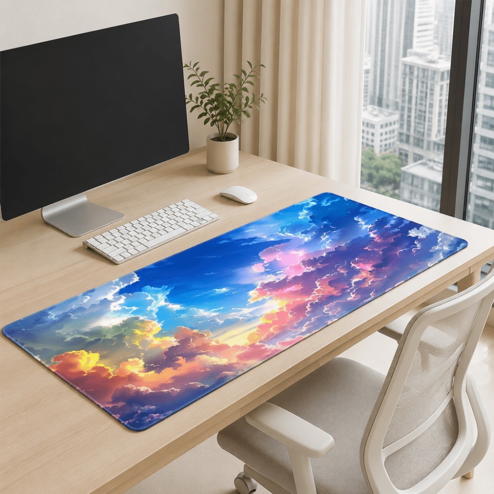ภาพพิมพ์ท้องฟ้าเมฆสีสันสดใส เห - Laptop Accessories Officeworks บทวิจารณ์และราคา