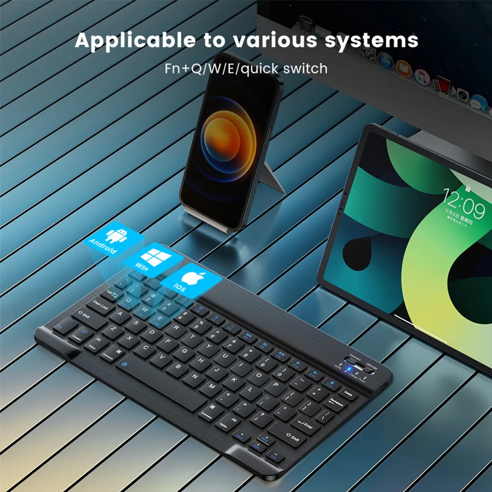 ใหม่ 2025 บลูทูธคีย์บอร์ดไร้สา - Laptop Accessories Combo บทวิจารณ์และราคา
