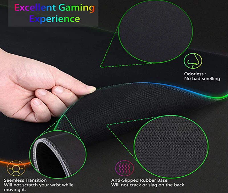 RGB HD สีดำและสีขาวแมวน่ารักแผ - Laptop Accessories Rgb บทวิจารณ์และราคา