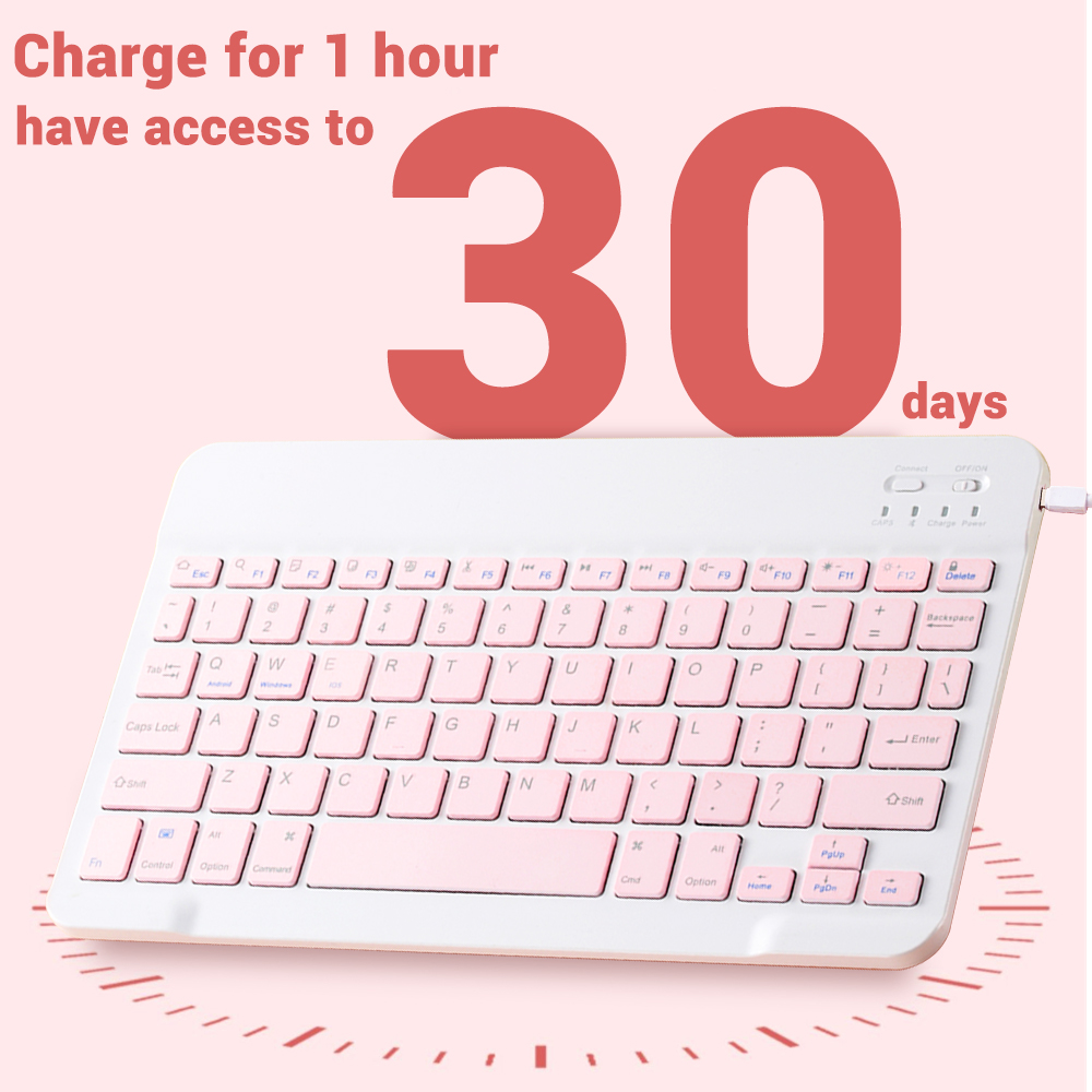 มินิคีย์บอร์ดไร้สายบลูทูธคีย์บ - Laptop Accessories Combo บทวิจารณ์และราคา