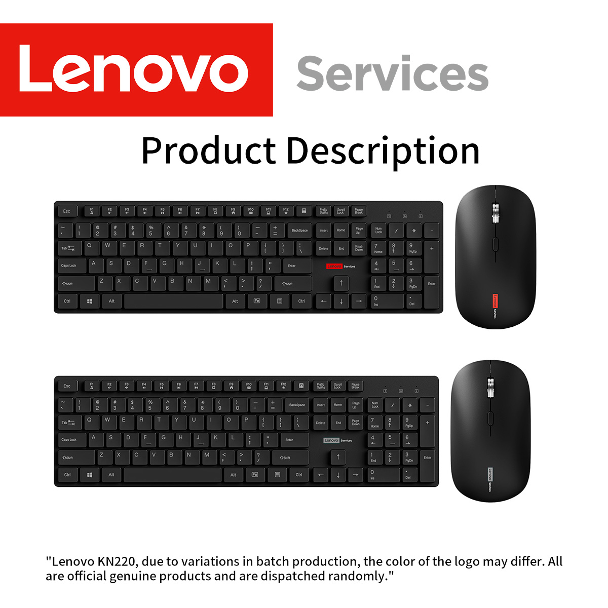 เลอโนโว KN220 คอมโบคีย์บอร์ดไร - Laptop Accessories Combo บทวิจารณ์และราคา
