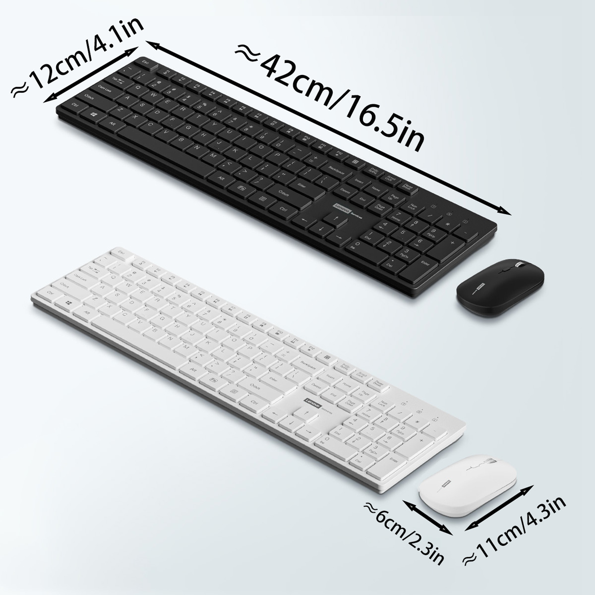 เลอโนโว KN220 คอมโบคีย์บอร์ดไร - Laptop Accessories Combo บทวิจารณ์และราคา