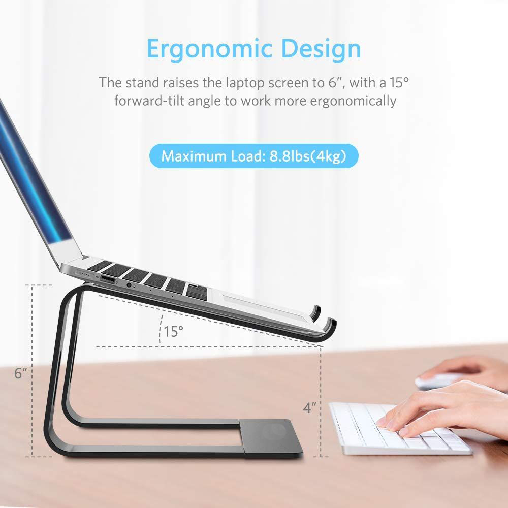 Jomaa ขาตั้งแล็ปท็อป Ergonomic - Laptop Stand Riser บทวิจารณ์และราคา