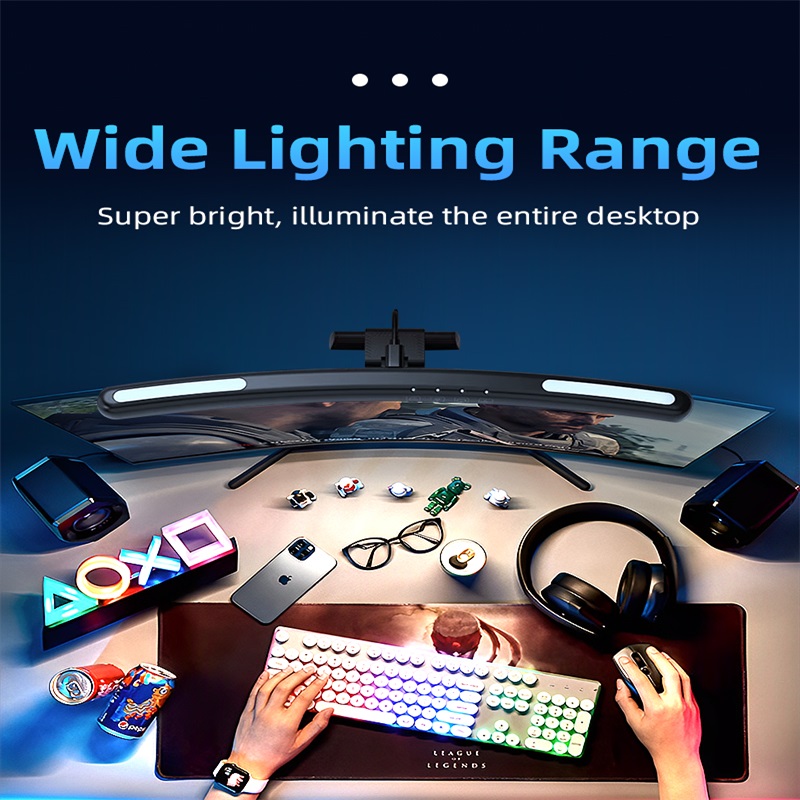 แถบแสงโค้งหน้าจอแอลอีดี RGB โค - Laptop Accessories Rgb บทวิจารณ์และราคา