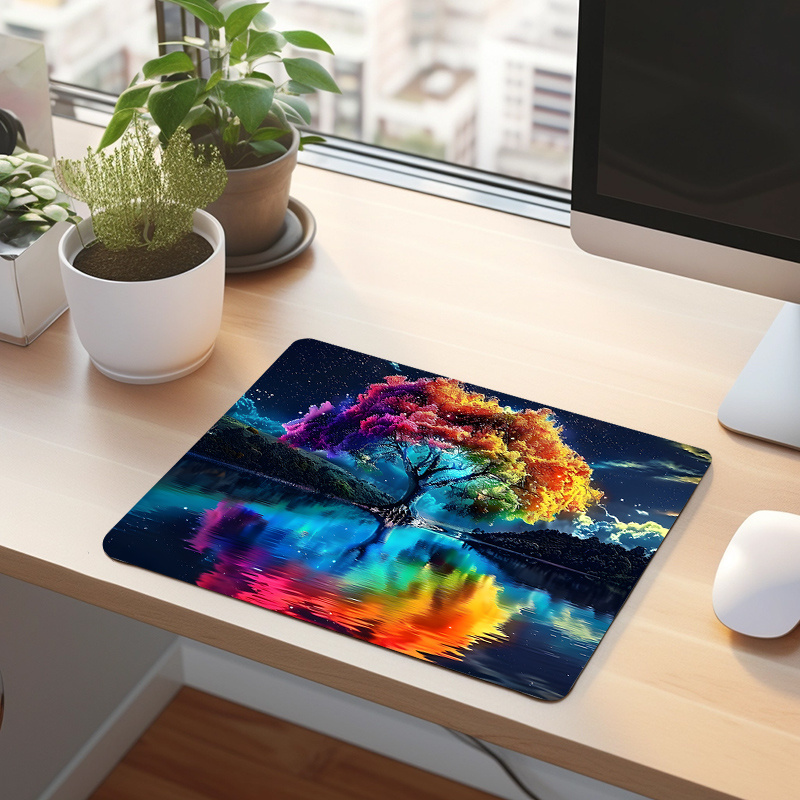 ต้นไม้วิเศษสีสันสดใสแผ่นรองเมา - Laptop Accessories Officeworks บทวิจารณ์และราคา