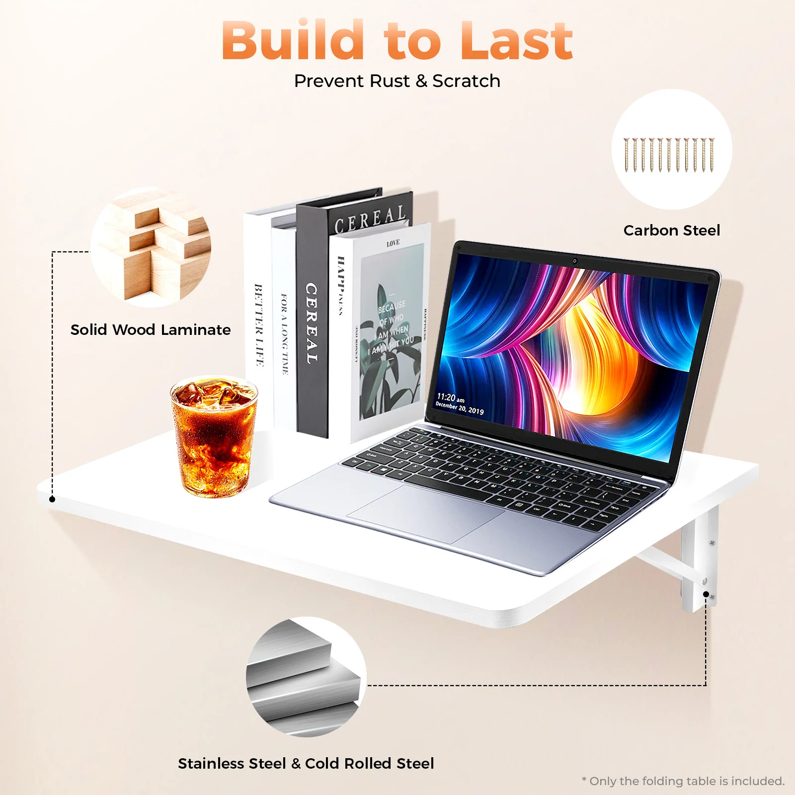 โต๊ะทำงานติดผนังแบบพับได้ ประห - Laptop Accessories Officeworks บทวิจารณ์และราคา