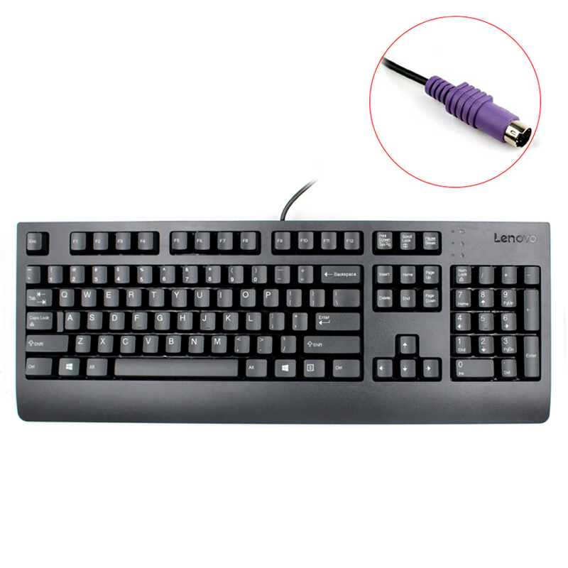 คีย์บอร์ดและเมาส์ Lenovo แบบมี - Laptop Accessories Combo บทวิจารณ์และราคา