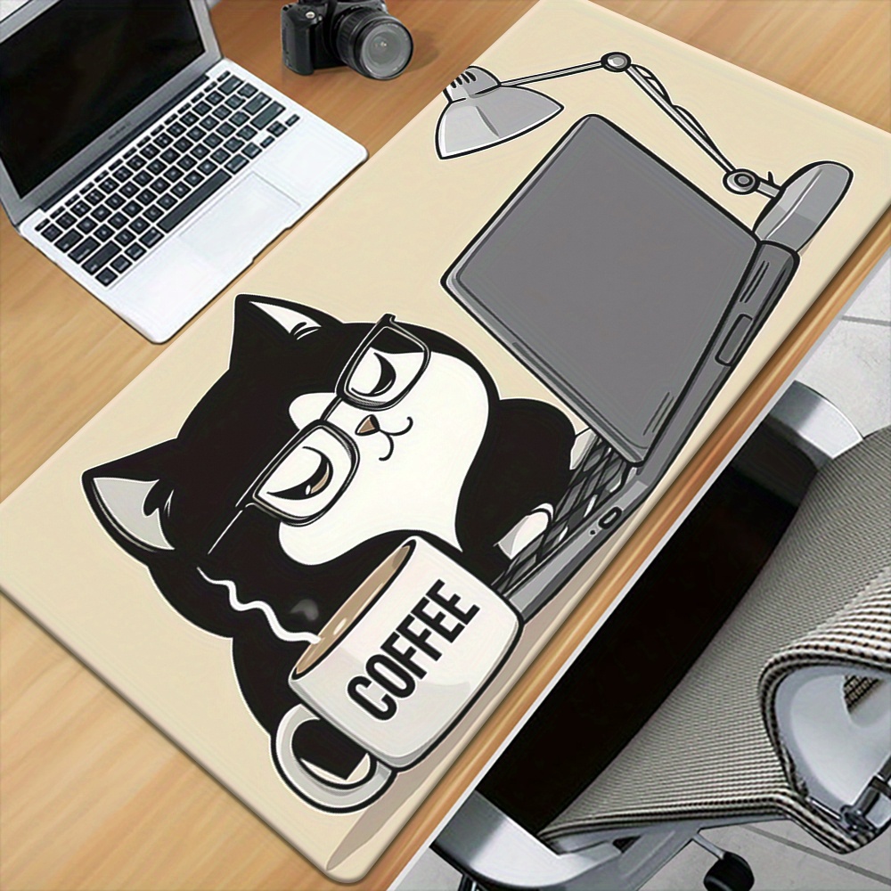 แมวกาแฟสุดน่ารักทำงานบนแผ่นรอง - Laptop Accessories Officeworks บทวิจารณ์และราคา