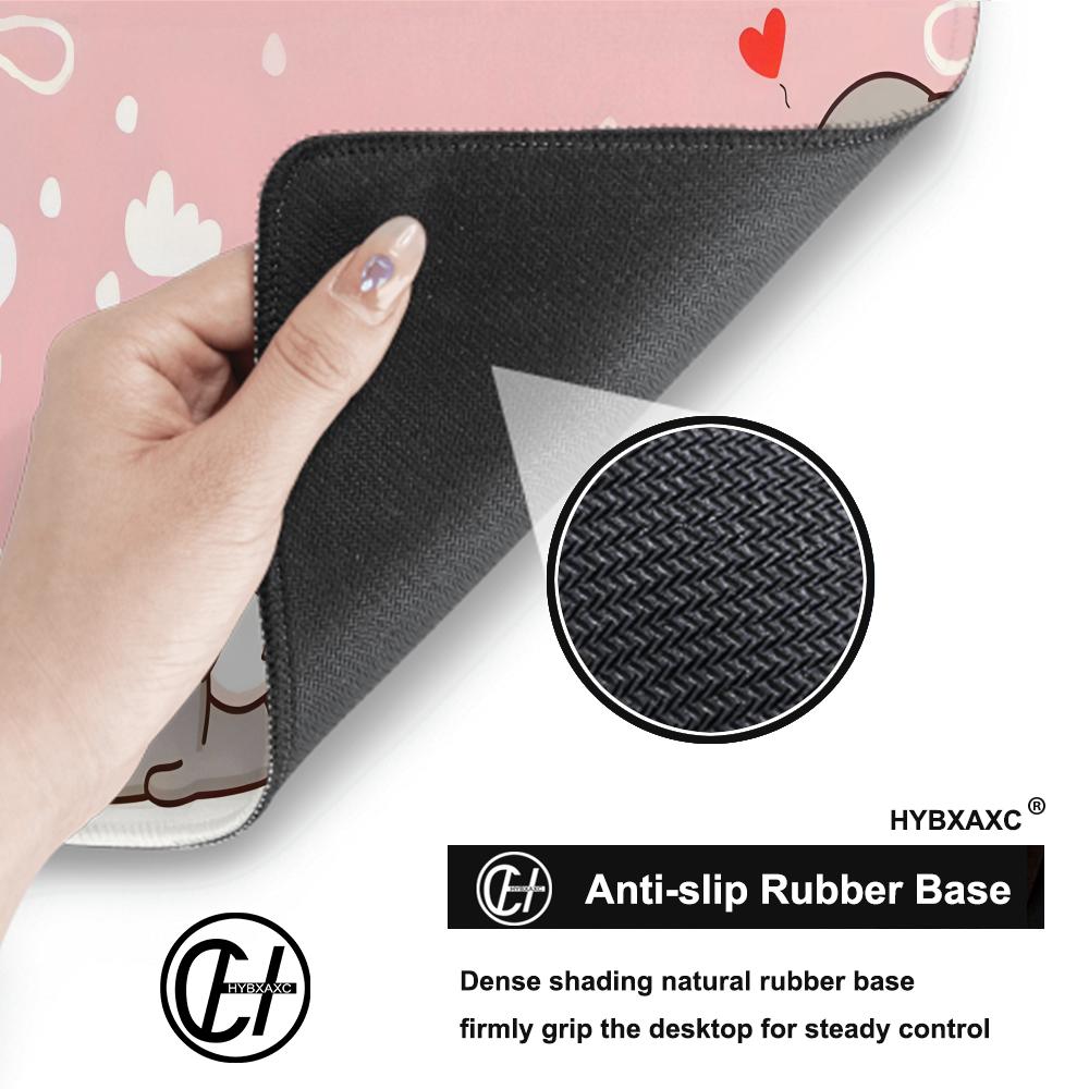 แผ่นรองเมาส์เกมมิ่ง XXL ลายคาว - Laptop Accessories Pink บทวิจารณ์และราคา
