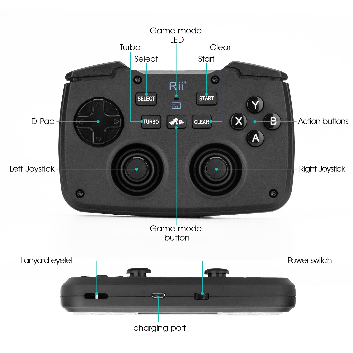 Rii RK707 คีย์บอร์ดและเมาส์เกม - Laptop Accessories Combo บทวิจารณ์และราคา