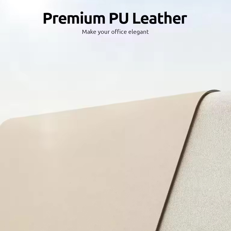 แผ่นรองเมาส์หนัง PU สีชมพูหวาน - Laptop Accessories Pink บทวิจารณ์และราคา